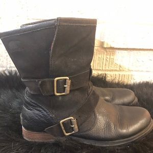 Sorel buffalo check moto boots